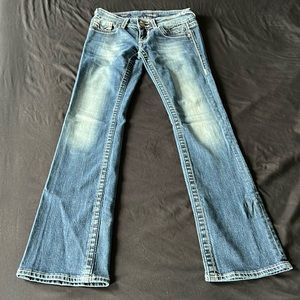 Vigoss dark wash bootcut jeans the Dallas w26 L33